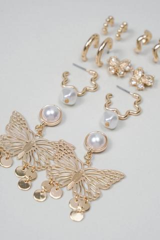 4 Pack Earrings