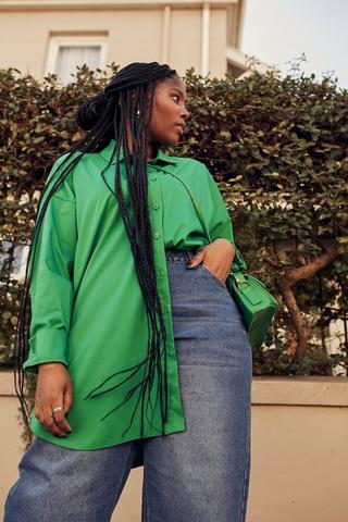 Oversized Poplin Shirt