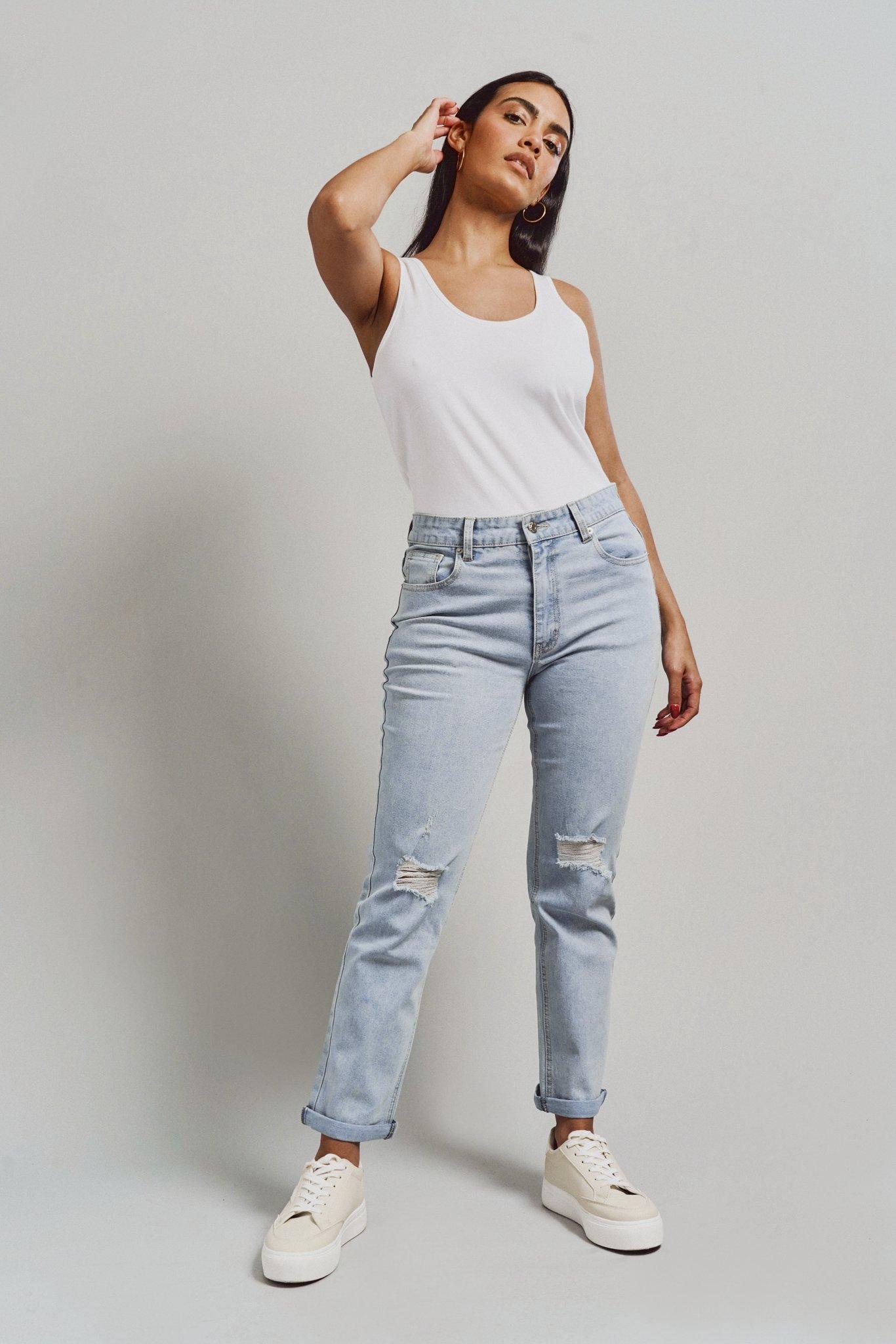 Ripped jeans by Oakridge Mr Price  Boyfriend denim, Ripped jeans