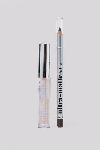 Lipstick and Liner Duo - Chocolate
