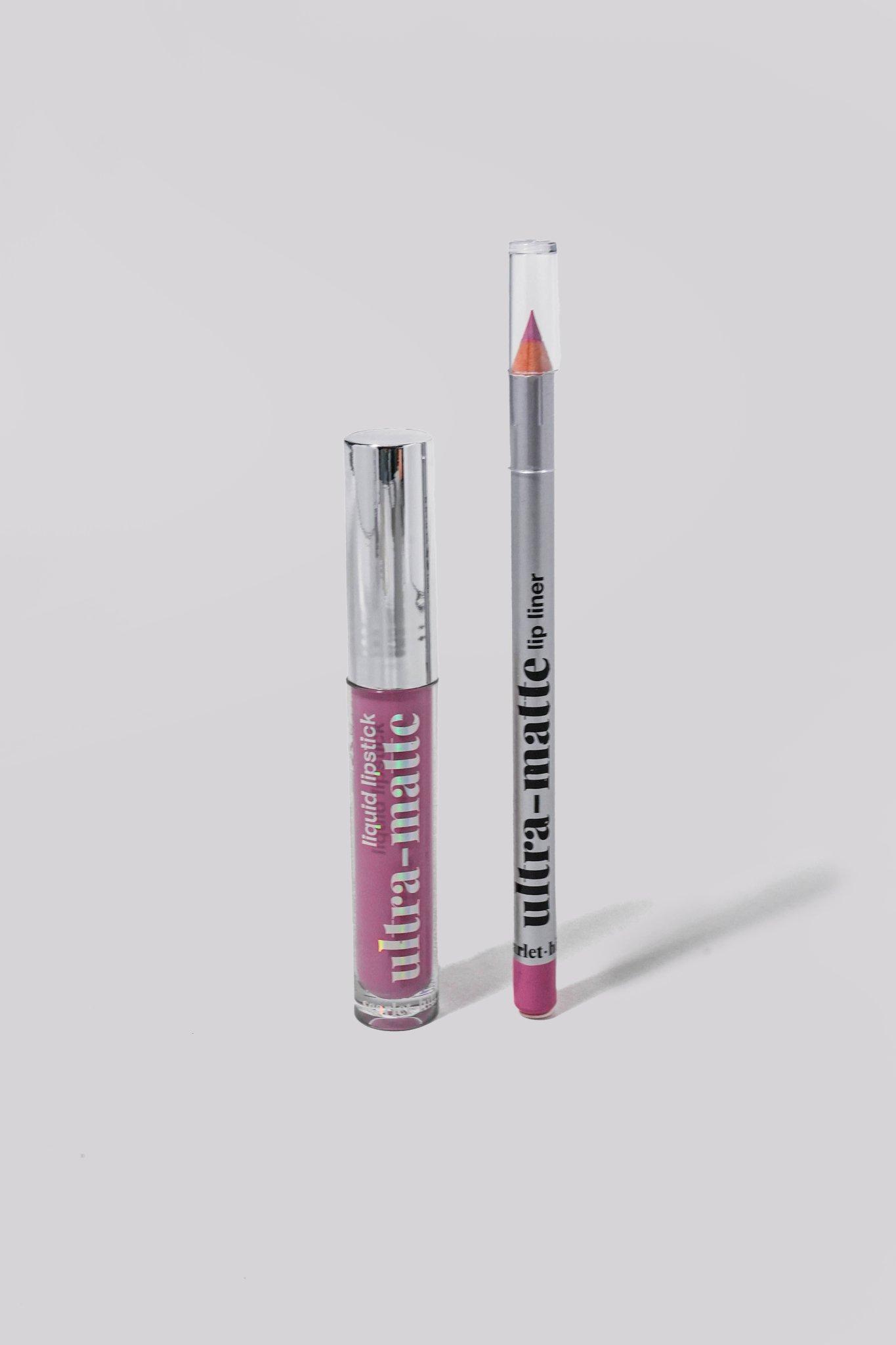 Lipstick And Liner Duo Pink Punch