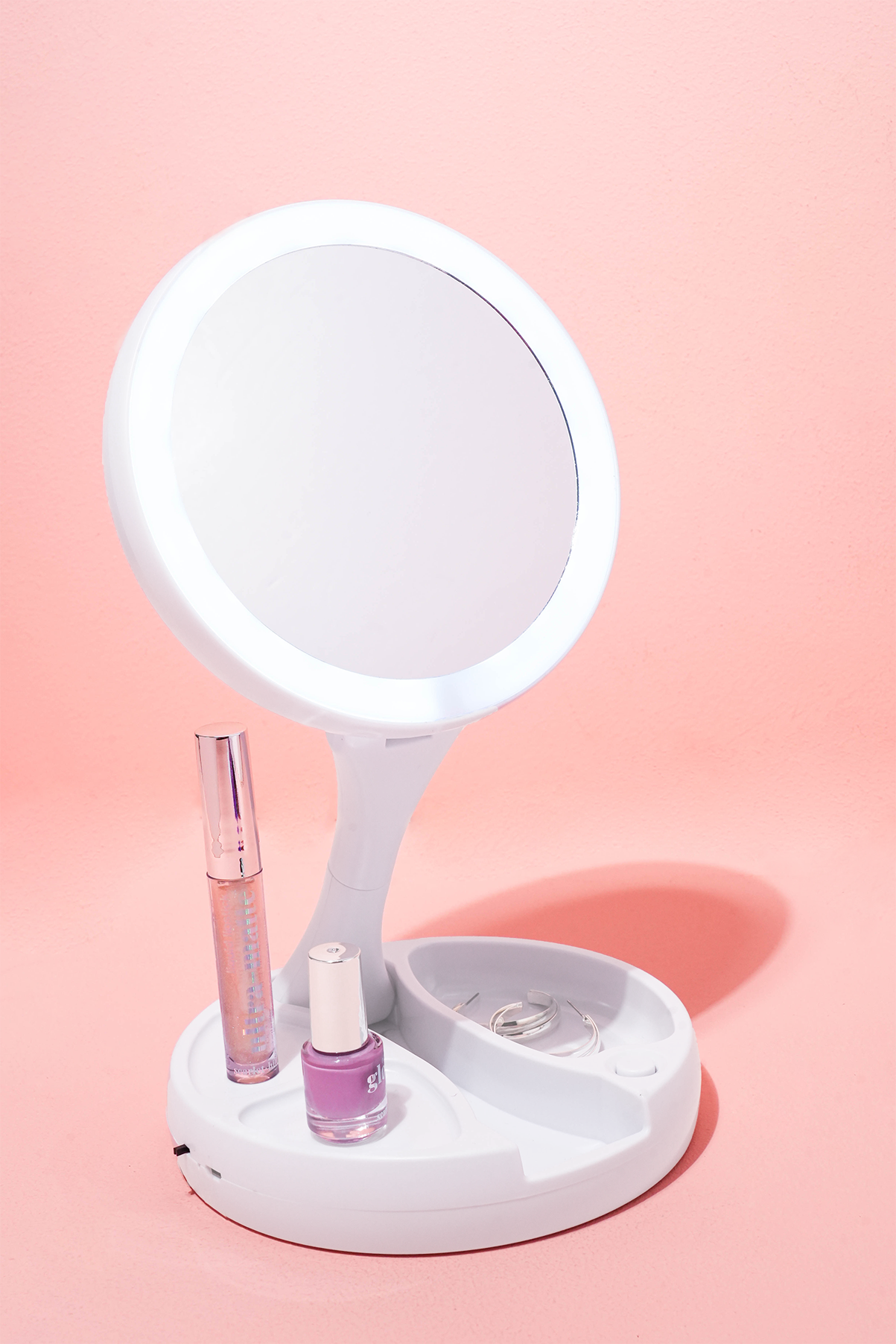 LED Mirror Storage Box