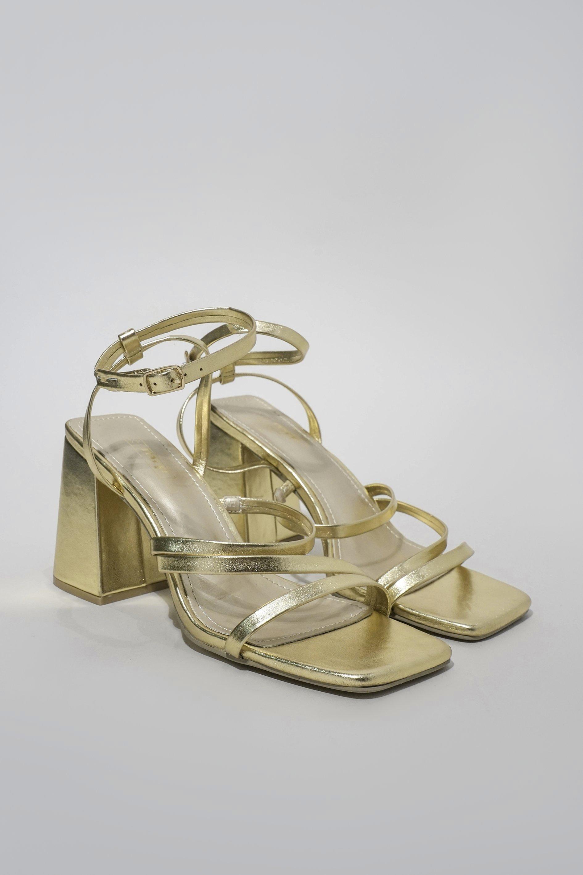 Gold sandals 2025 mr price