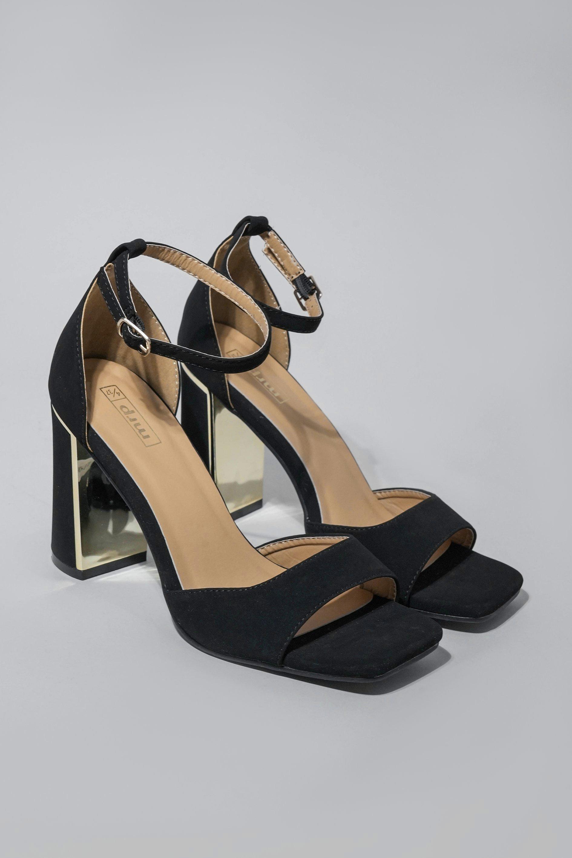 Ankle Strap Block Heel