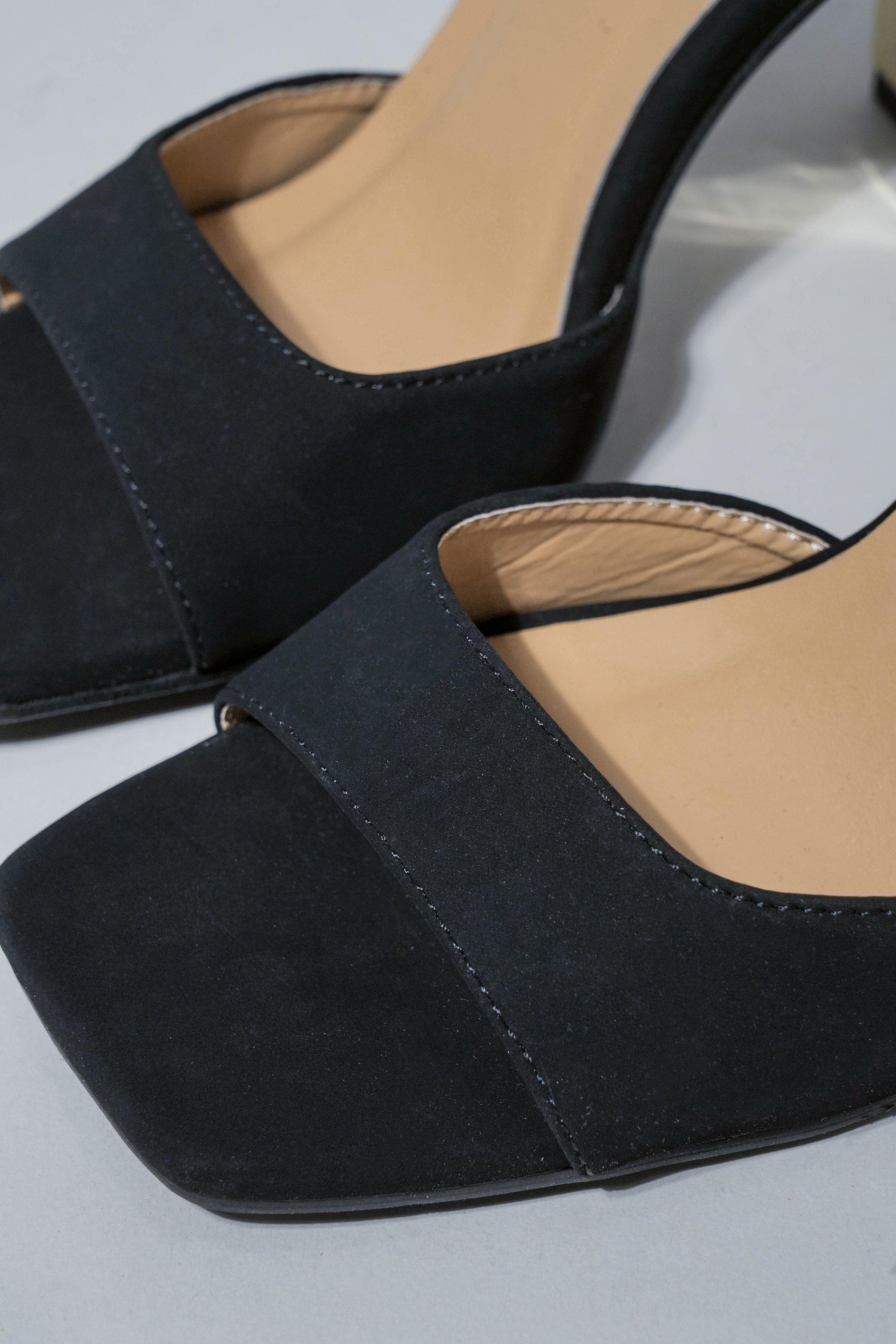 Ankle Strap Block Heel