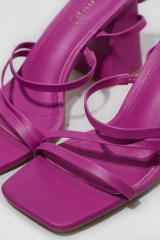 Ankle Strap Block Heel
