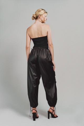 Pleather Joggers