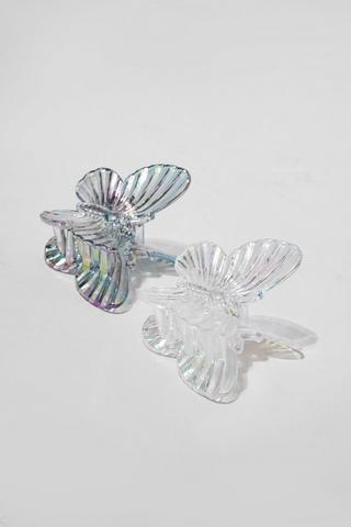 2 Pack Butterfly Hair Clips