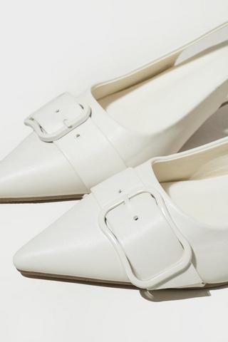 Slingback Court Kitten Heel