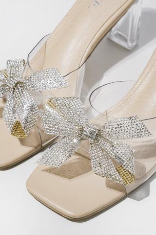 Wide Strap Stiletto Heel