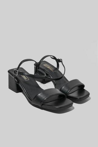 Ankle Strap Block Heel