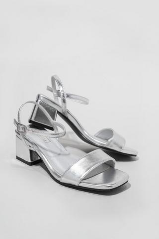 Ankle Strap Block Heel