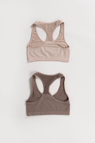 2 Pack Crop Bras
