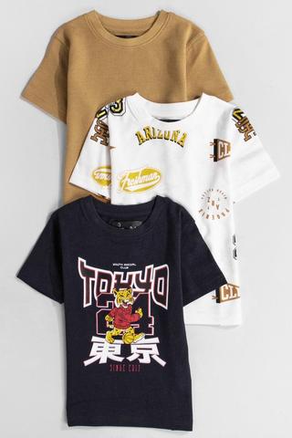 3 Pack T-Shirts