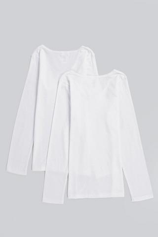 2 Pack Long Sleeve Vests