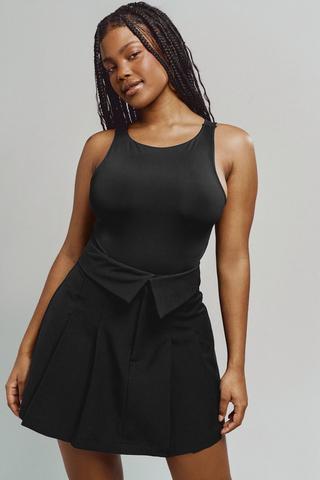 Pleated Mini Skirt