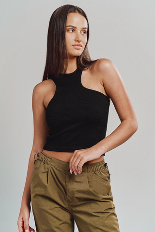 Asymmetrical Fitted Top