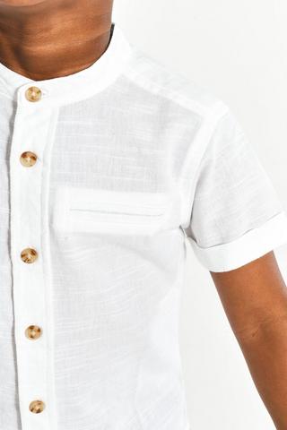 Mandarin Collar Shirt