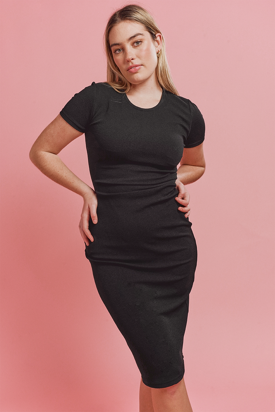 Academia Style Viscose Bodycon Dress main image 0