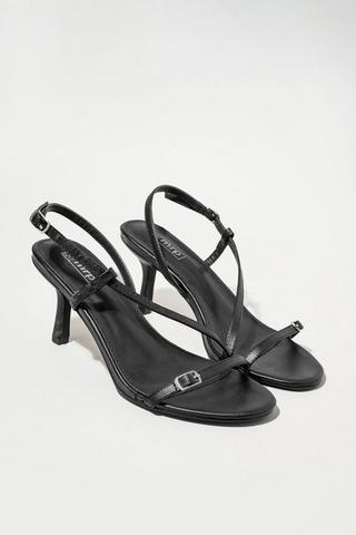 Ankle Strap Kitten Heel