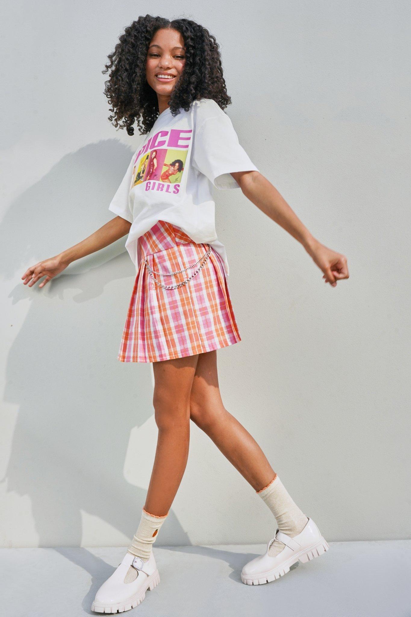 Pleated Culotte Skirt SRS0009