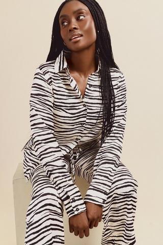 Slouchy Satin Shirt