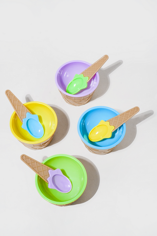 Ice Cream Bowl And Spoon Set