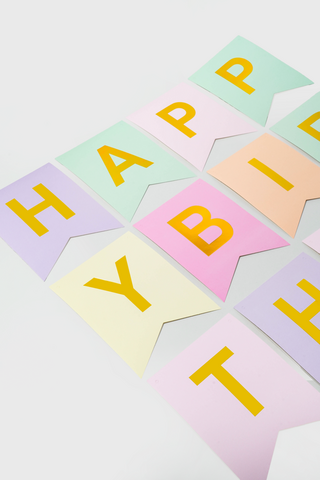 Birthday Bunting