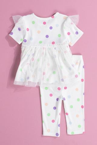 Short Sleeve Top And Leggings Set