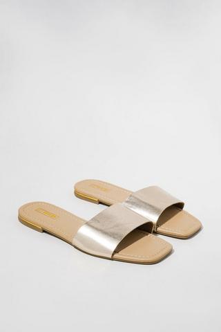 Wide Strap Sandal