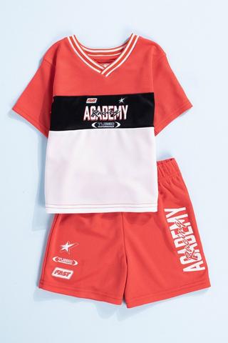 Stadium T-Shirt And Shorts Set