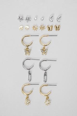 9 Pack Earrings