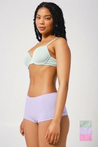 3 Pack Seamless Boyleg