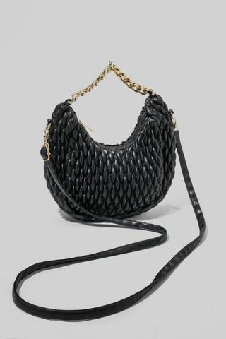 Women's Shoulder Bag PU Novelty Bag Basketball Shaped Chain Bag