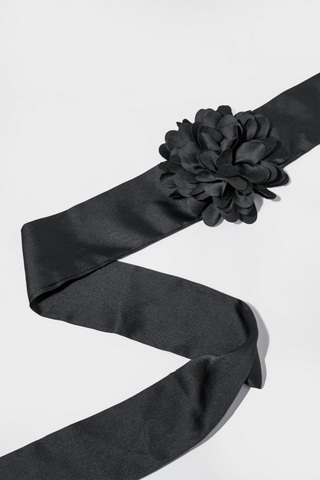 Tie Neck Corsage