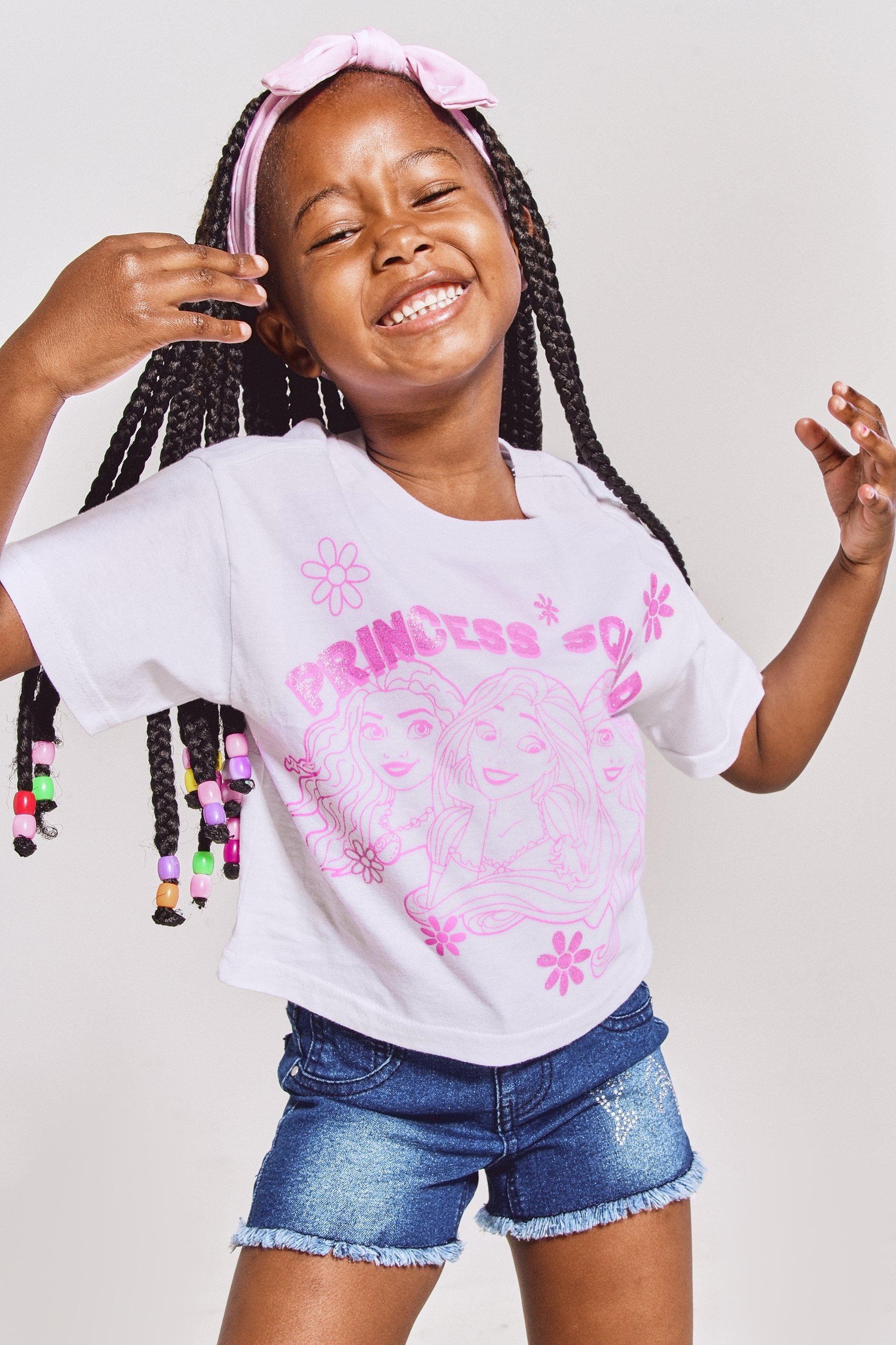 little girl white t shirt