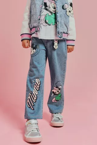 Minnie Mouse Mom Jeans