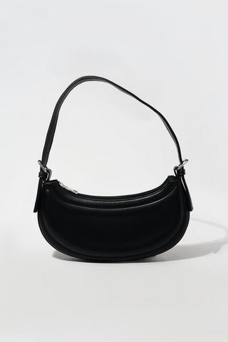 Pleather Shoulder Bag