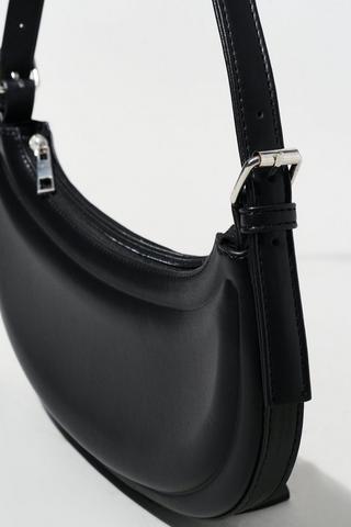 Pleather Shoulder Bag