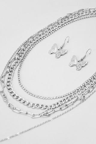 Necklace And Earring Set