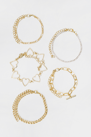 5 Pack Bracelets