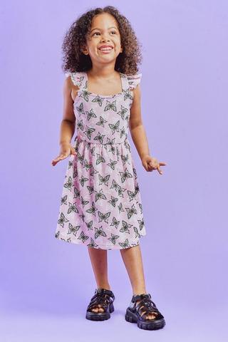 Butterfly Trapeze Dress