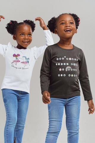 2 Pack Long Sleeve Tops