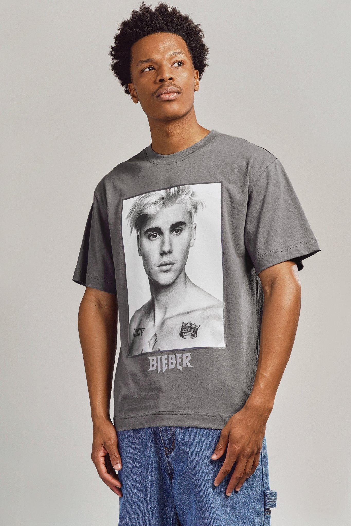 Justin bieber on sale t shirt