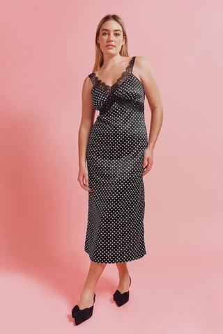 Satin Slip Dress