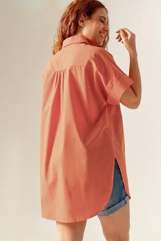 Oversized Poplin Shirt