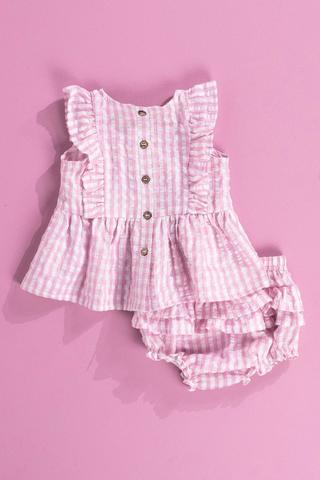 Sleeveless Top And Bloomers Set