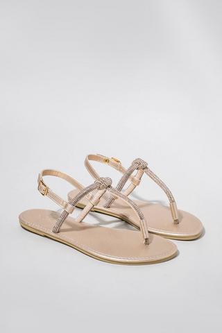 Ladies hot sale thong sandals