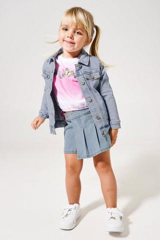 Denim Skort