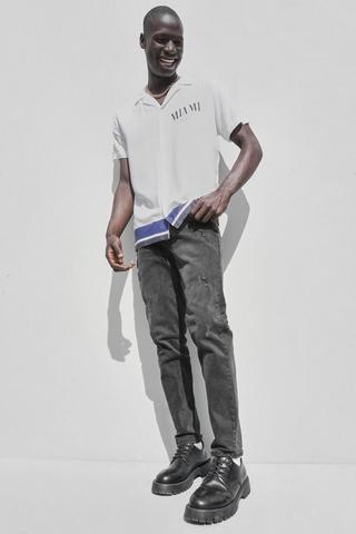 Tapered Denim